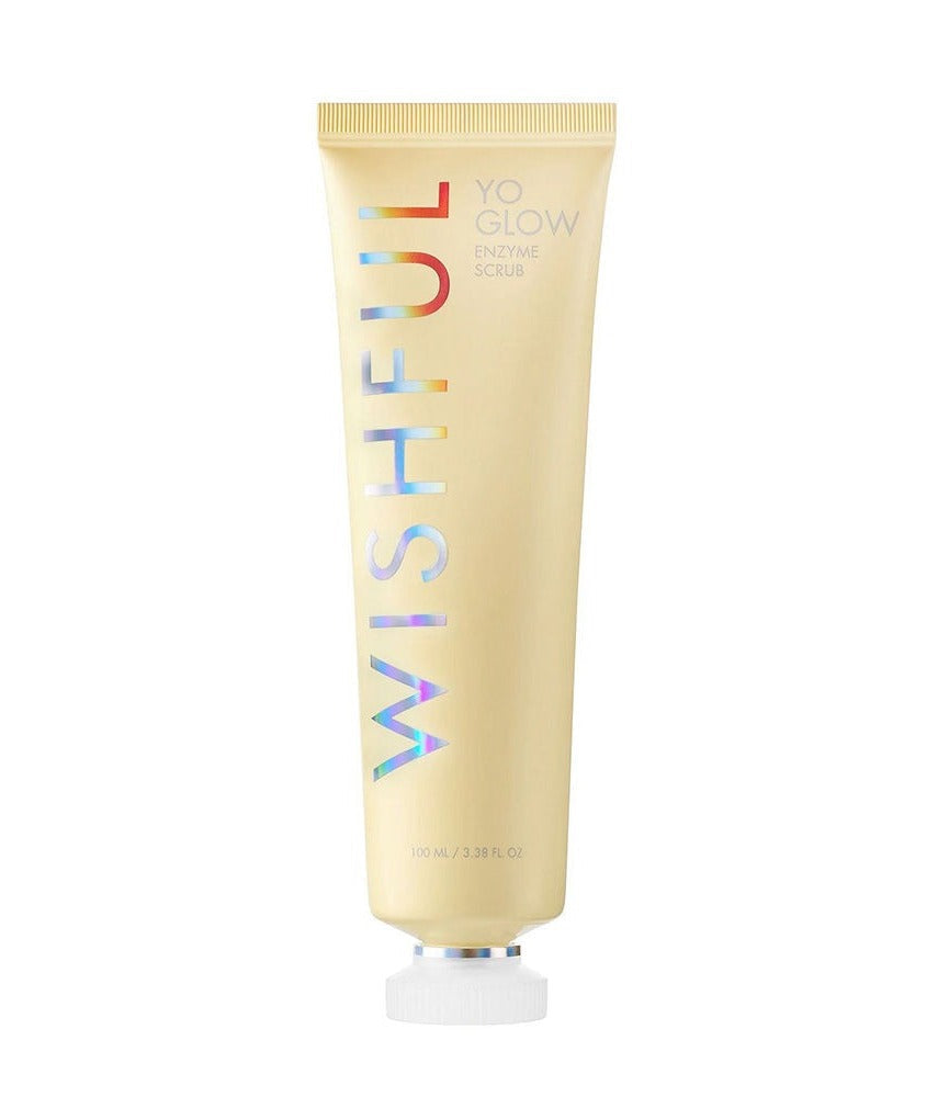 Wishful By Huda Beauty Yo Glow Enzyme Scrub - Korean Skincare | Swadesiicart