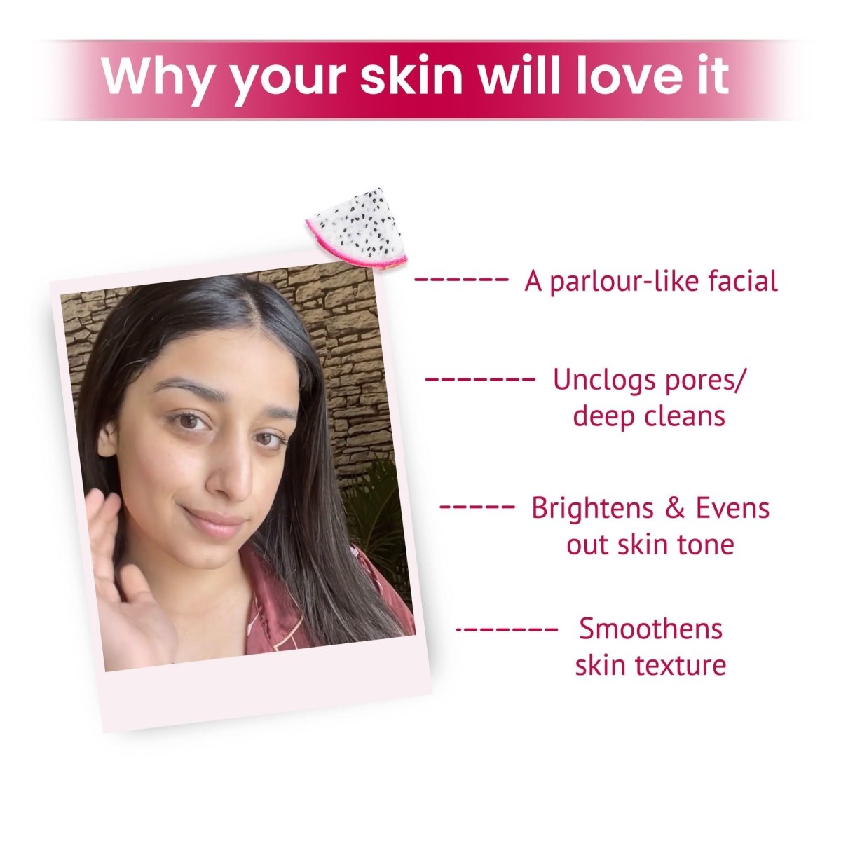 Alps Goodness Dragon Fruit Brightening Facial Kit - Limited Time Offer - Swadesiicart