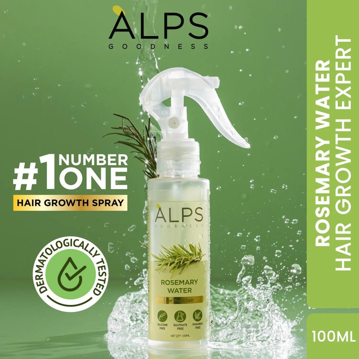 Alps Goodness Rosemary Water for Hair Regrowth - Swadesiicart