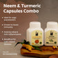 Isha Life Neem and Turmeric Capsules - Swadesiicart