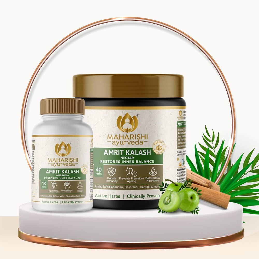 Maharishi Ayurveda Amrit Kalash - Dual Pack Paste and Tablets - Swadesiicart
