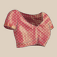 Mustard Brocade Zari Woven Floral Saree with Unstitched Blouse - Hiral Fashion | Swadesiicart