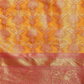 Mustard Brocade Zari Woven Floral Saree with Unstitched Blouse - Hiral Fashion | Swadesiicart