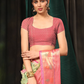 Green Art Silk Digital Print Floral Saree with Unstitched Blouse - Hiral Fashion | Swadesiicart