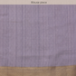 Lavender Kota Doria Embroidered Floral Saree with Unstitched Blouse - Hiral Fashion | Swadesiicart