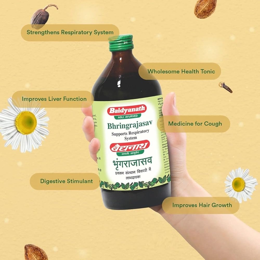 Baidyanath Nagpur Bhringrajasava - Swadesiicart