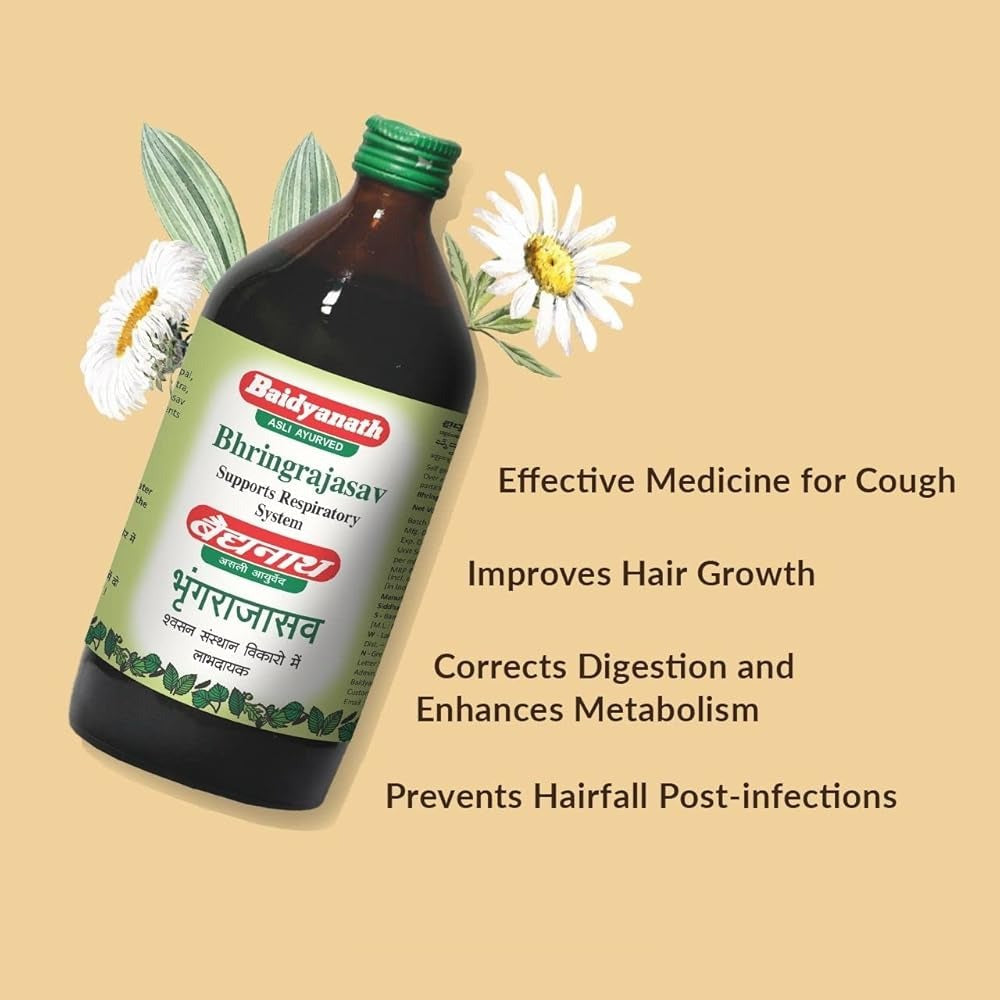 Baidyanath Nagpur Bhringrajasava - Swadesiicart