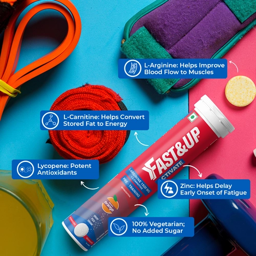Fast&Up Activate Effervescent Tablets - Swadesiicart