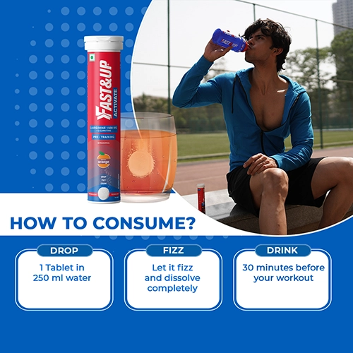 Fast&Up Activate Effervescent Tablets - Swadesiicart