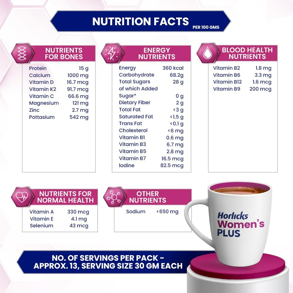 Women's Horlicks Chocolate Flavour - Swadesiicart