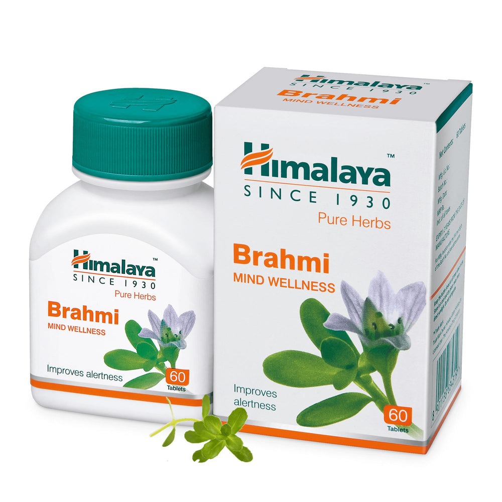 Himalaya Wellness Pure Herbs Brahmi Mind Wellness - Swadesiicart