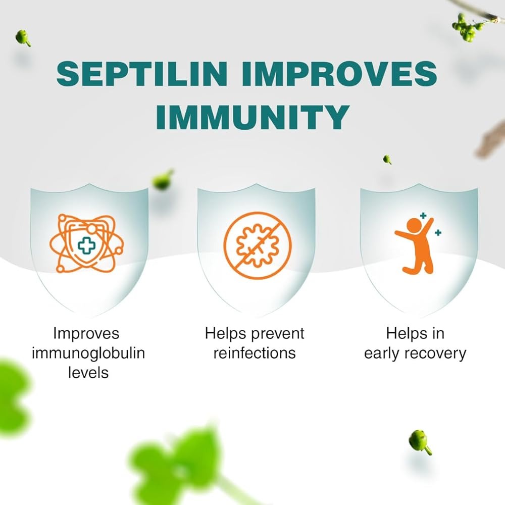 Himalaya Herbals - Septilin Syrup - Swadesiicart