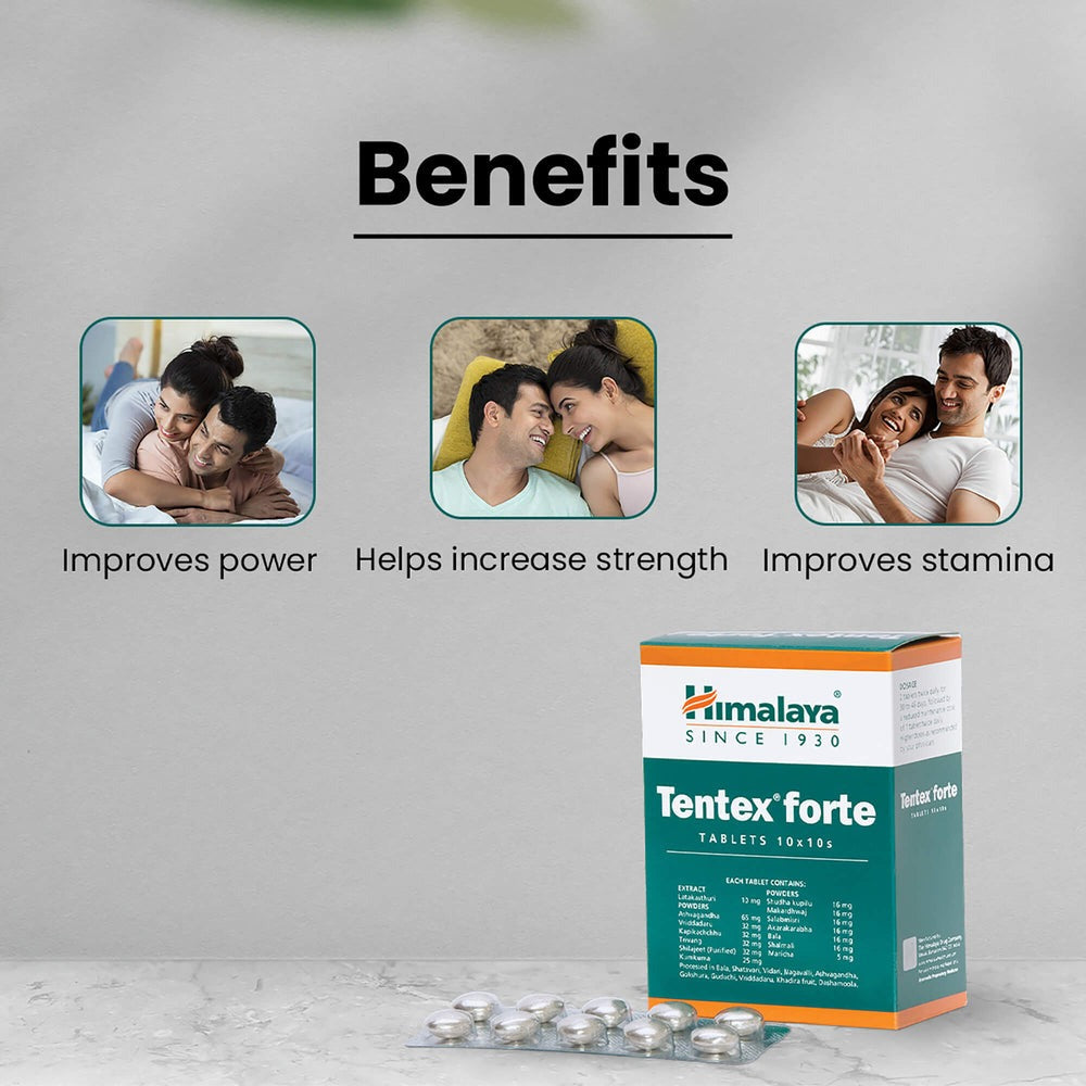 Himalaya Tentex Forte Tablets - Swadesiicart
