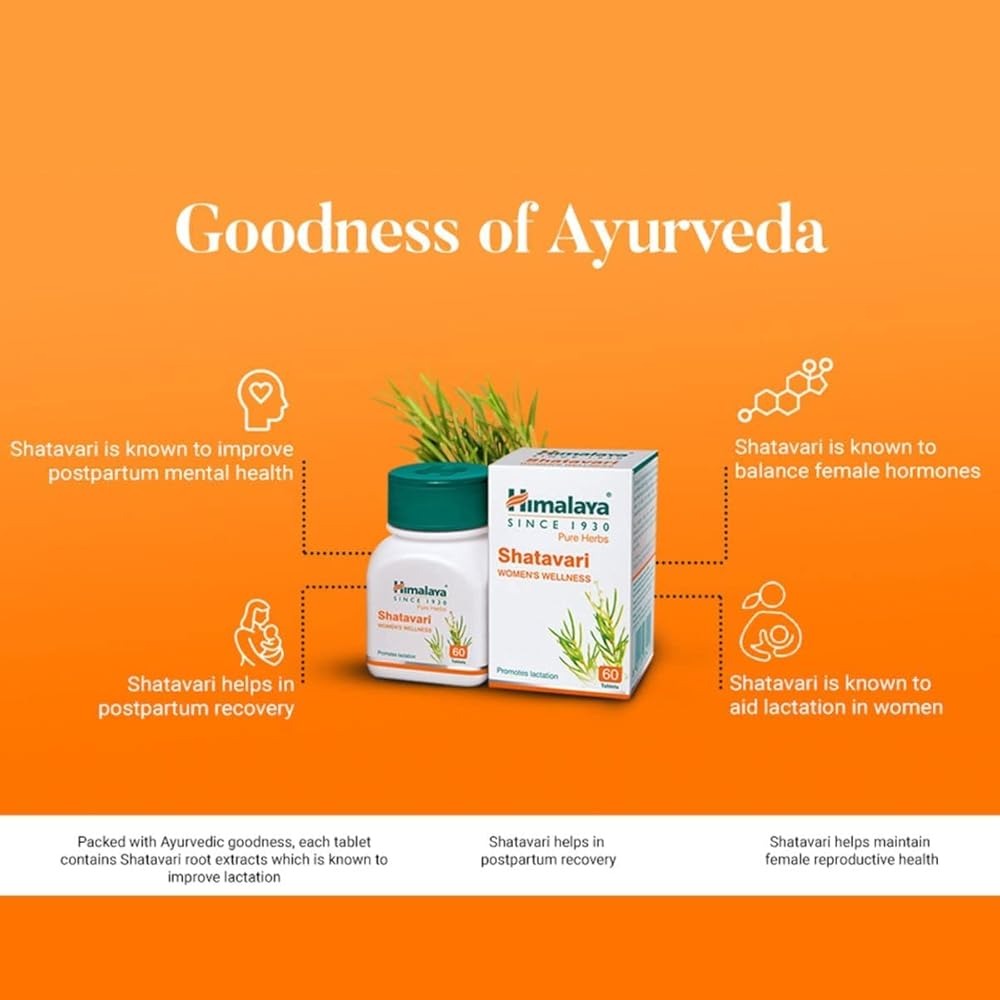 Himalaya Herbals - Shatavari Women's Wellness - Swadesiicart