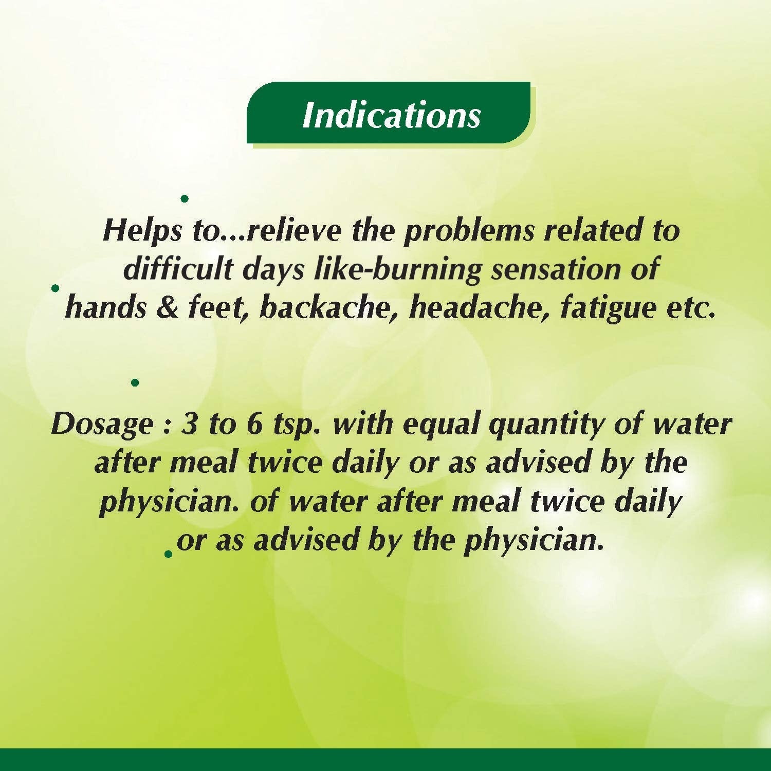 Baidyanath Ashokarishta - Swadesiicart