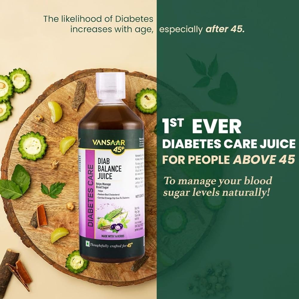 Vansaar 45+ Diab Balance Juice - Swadesiicart