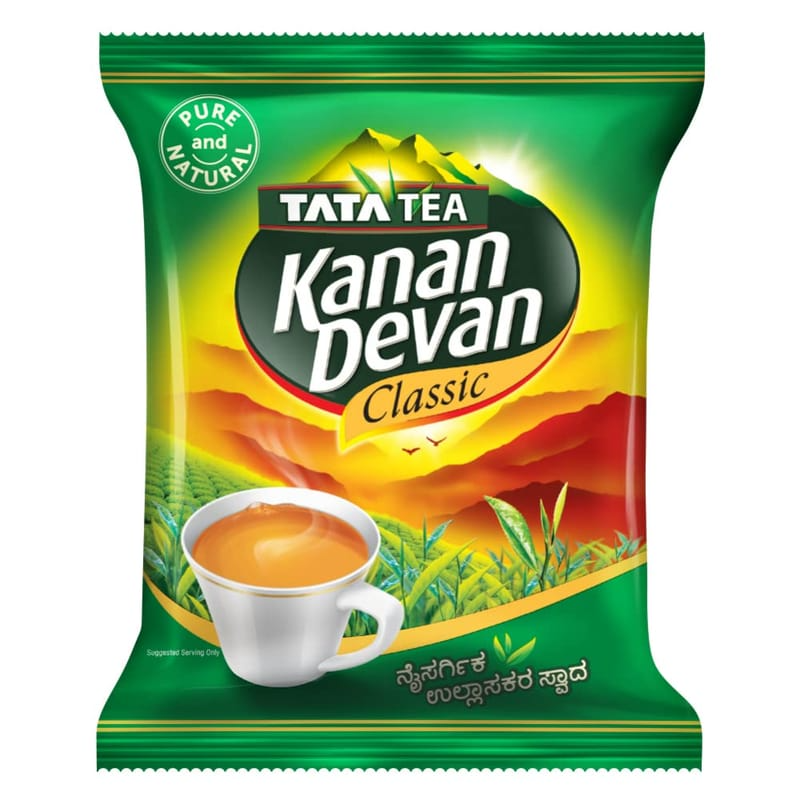 Tata Tea Kanan Devan Tea Powder | Tata Tea Kanan Devan Classic Black Tea Loose Leaves | Pure & Natural From Highest Hills - Swadesiicart