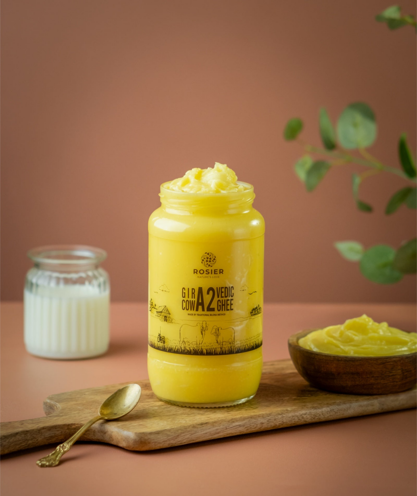 Rosier A2 Gir Cow Bilona Ghee | Traditional Bilona Method A2 Cow Ghee - Swadesiicart