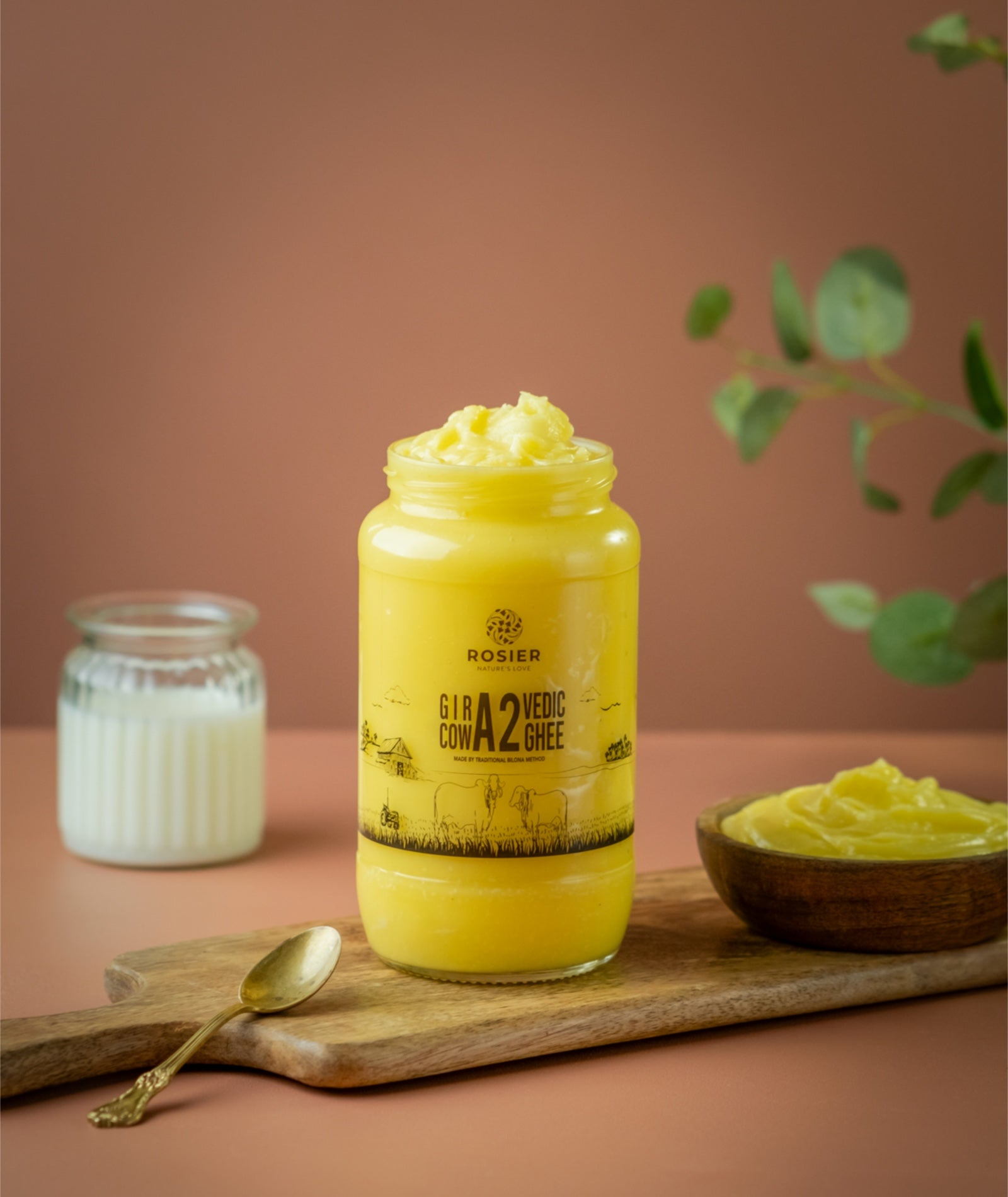 Rosier A2 Gir Cow Bilona Ghee | Traditional Bilona Method A2 Cow Ghee - Swadesiicart