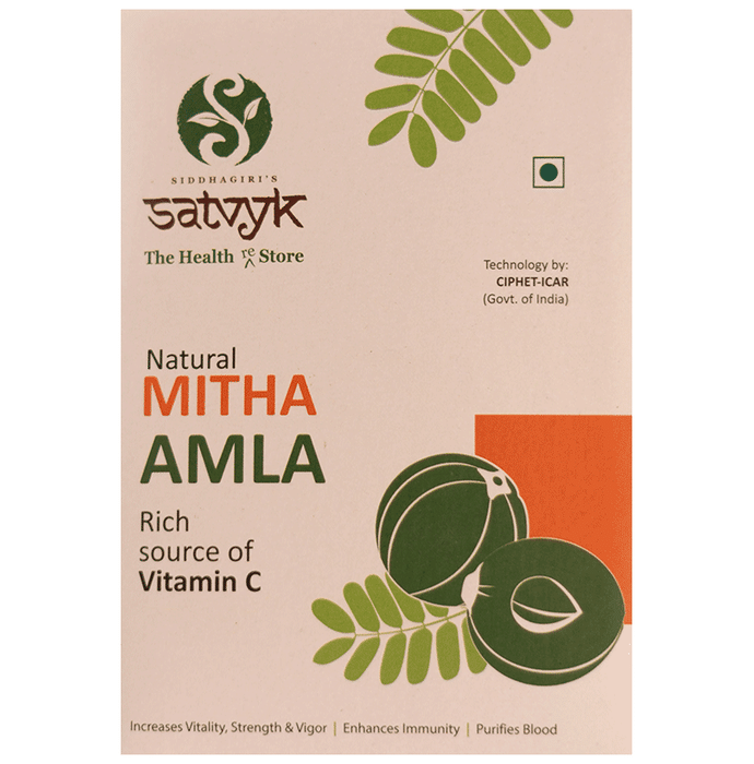 Siddhagiri's Satvyk Organic Amla Meetha Candy - Siddhagiri Swasthya