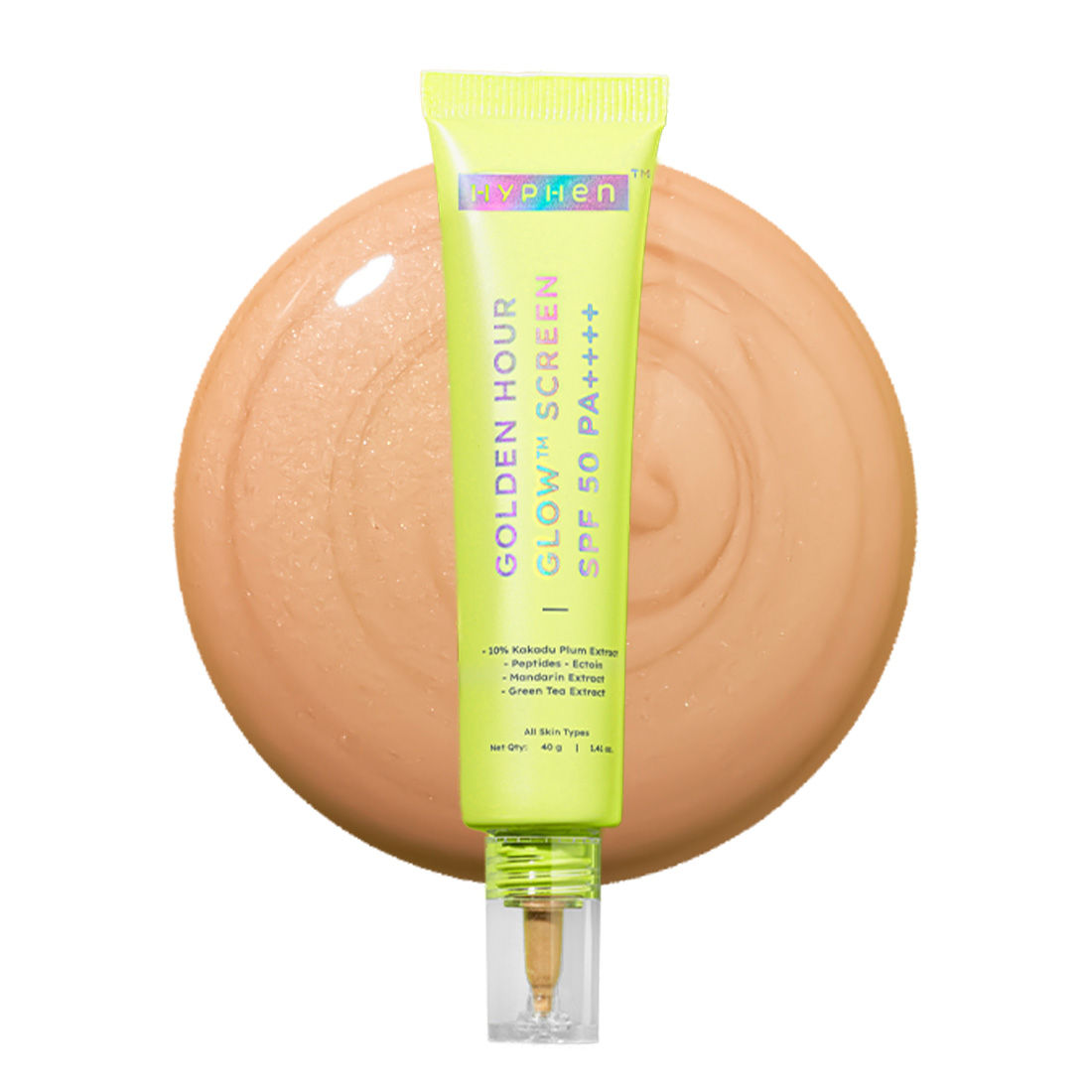 Hyphen Golden Hour Glow Sunscreen SPF 50 PA++++ | Swadesiicart