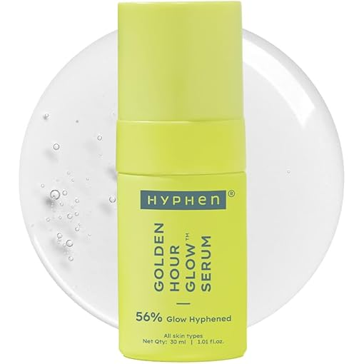Hyphen By Kriti Sanon Golden Hour Glow Serum With Niacinamide, Alpha Arbutin, Hyaluronic Acid & Kakadu Plum, For Men & Women | Swadesiicart