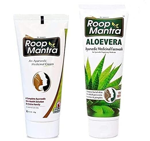 Roop Mantra Face Cream & Neem Face Wash Combo | Swadesiicart