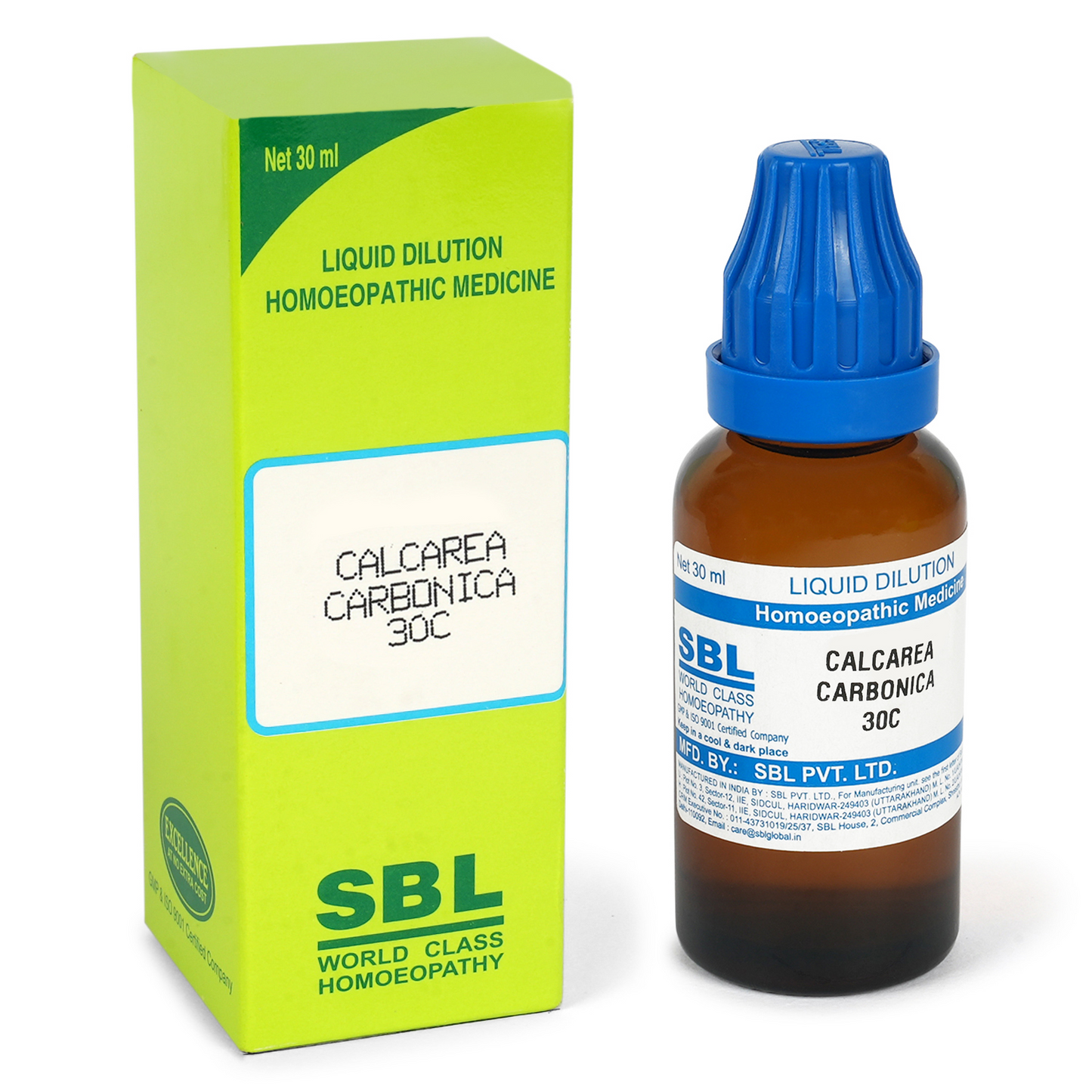 SBL Homeopathy Calcarea Carbonicum Dilution - Swadesiicart
