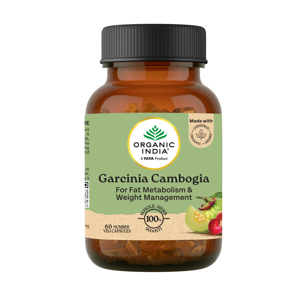 Organic India Garcinia Capsules - Swadesiicart