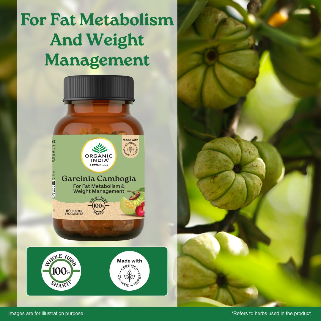 Organic India Garcinia Capsules - Swadesiicart