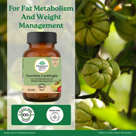 Organic India Garcinia Capsules - Swadesiicart