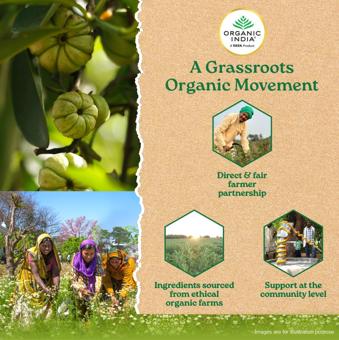 Organic India Garcinia Capsules - Swadesiicart