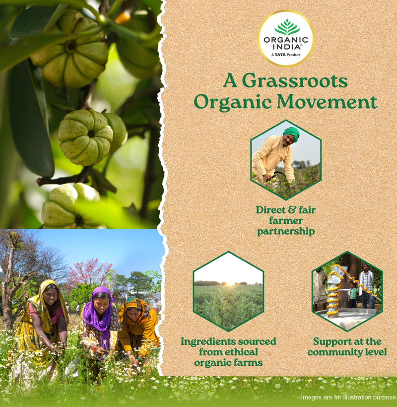 Organic India Garcinia Capsules - Swadesiicart