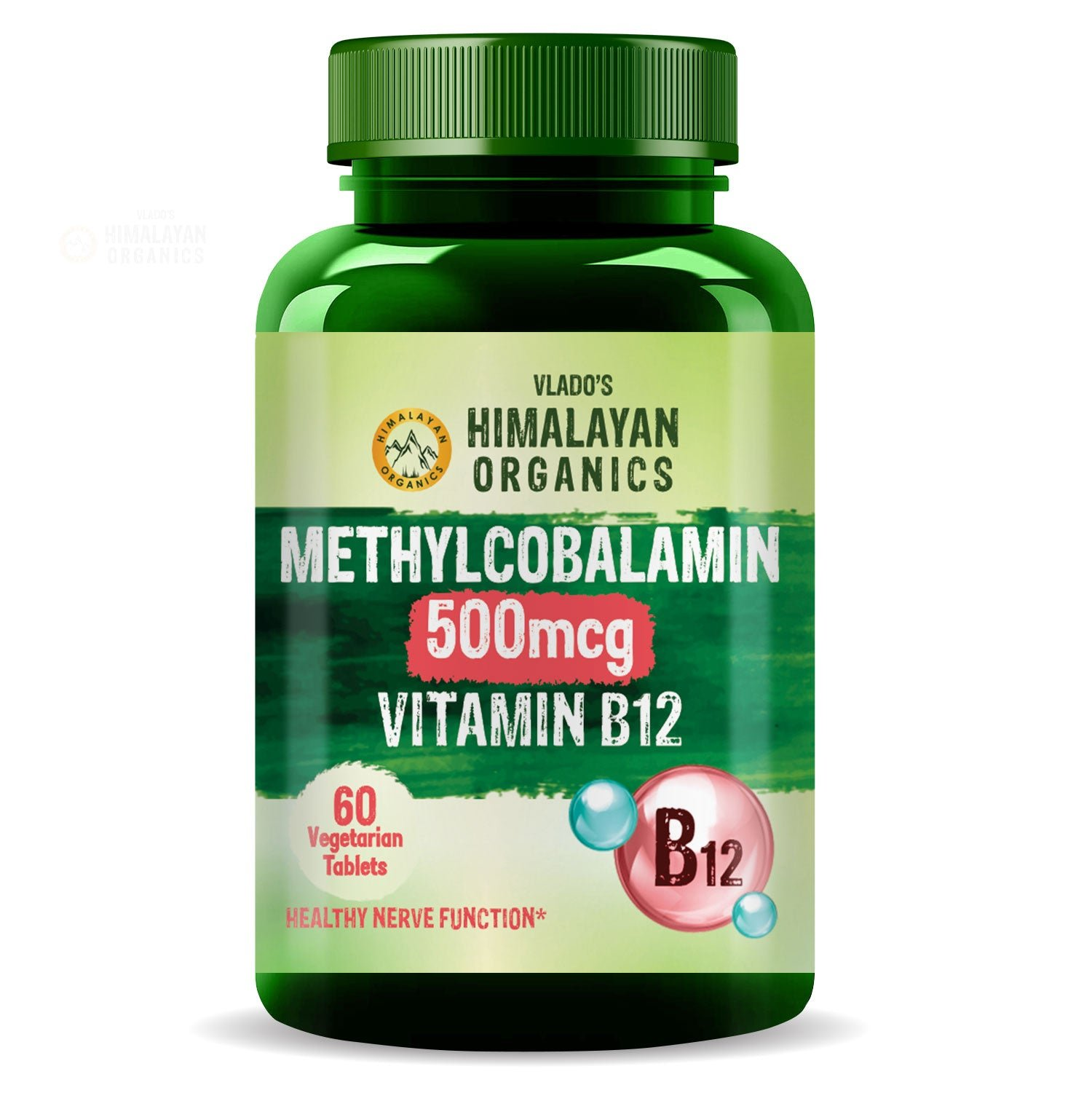 Himalayan Organics Methyl Cobalamin Vitamin B12 Tablets | Swadesiicart