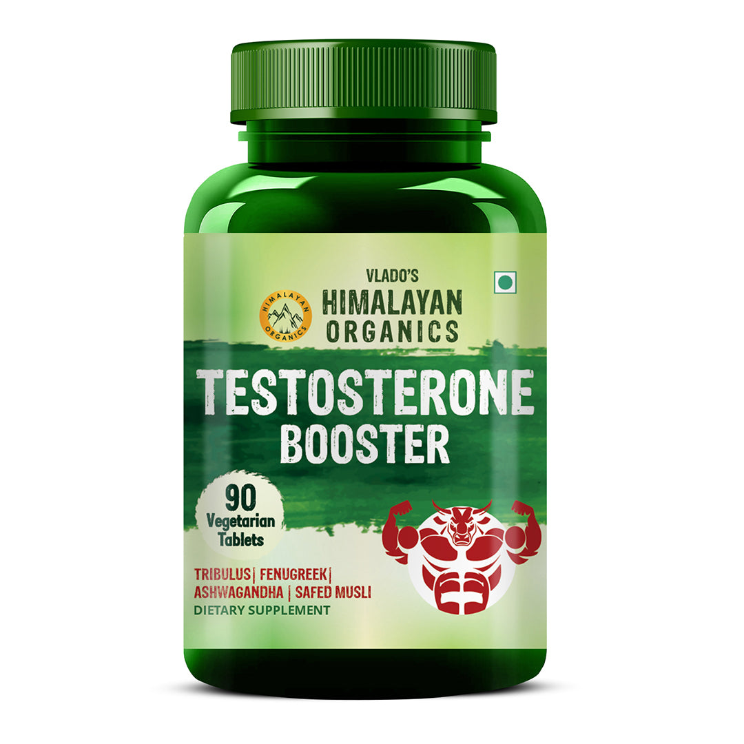Himalayan Organics Plant Based Testosterone Booster Vegetarian Capsules | Swadesiicart