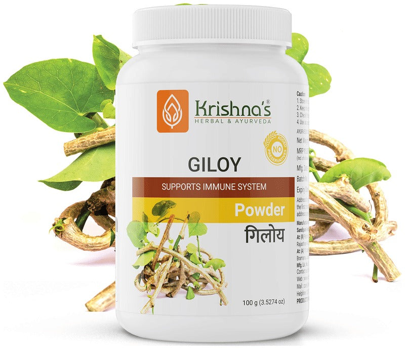 Krishna'S Herbal & Ayurveda Giloy Powder | Swadesiicart