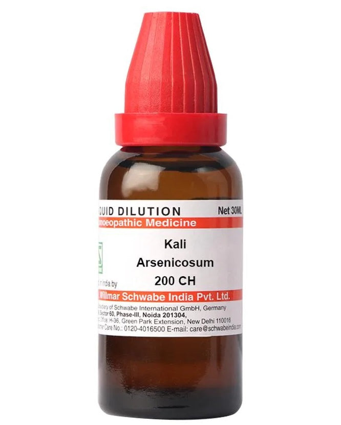 Dr. Willmar Schwabe India Kali Arsenicosum Dilution | Swadesiicart