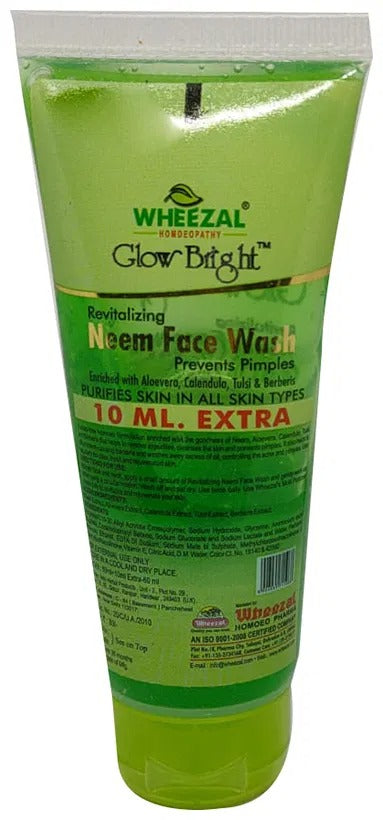 Wheezal Glow Bright Neem Face Wash - Swadesiicart