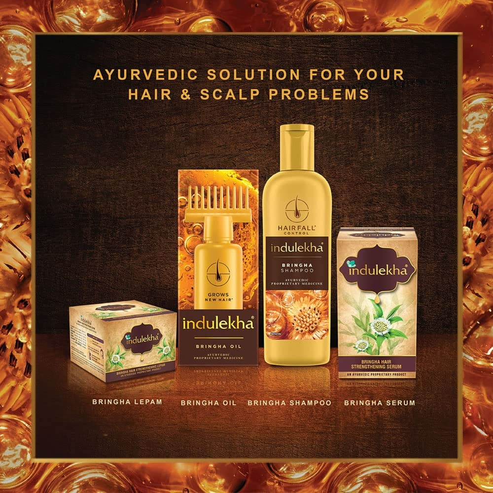 Indulekha Bringha Anti Hair Fall Shampoo | Swadesiicart