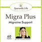 Ayurvedic Life Migra Plus Tablets - Swadesiicart