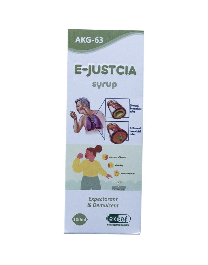 Excel Pharma E-Justcia Syrup | Swadesiicart