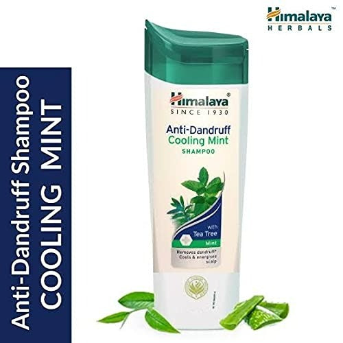 Himalaya Anti-Dandruff Cooling Mint Shampoo | Refreshing Dandruff Control with Mint & Tea Tree - Swadesiicart