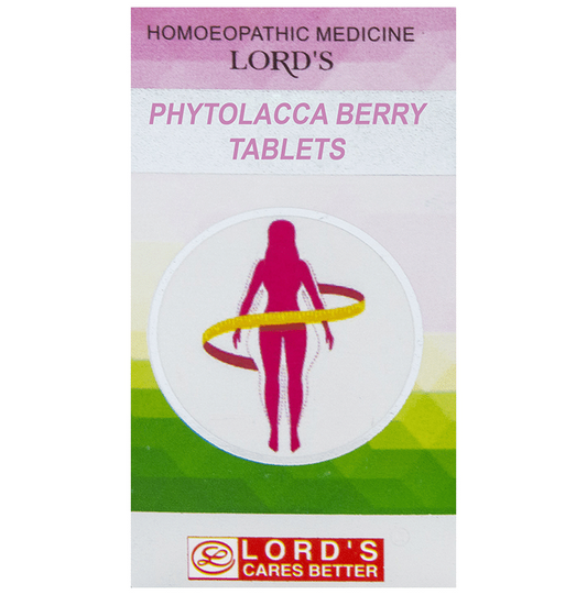 Lord's Homeopathy Phytolacca Berry Tablets - Swadesiicart