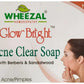Wheezal Glow Bright Acne Clear Soap