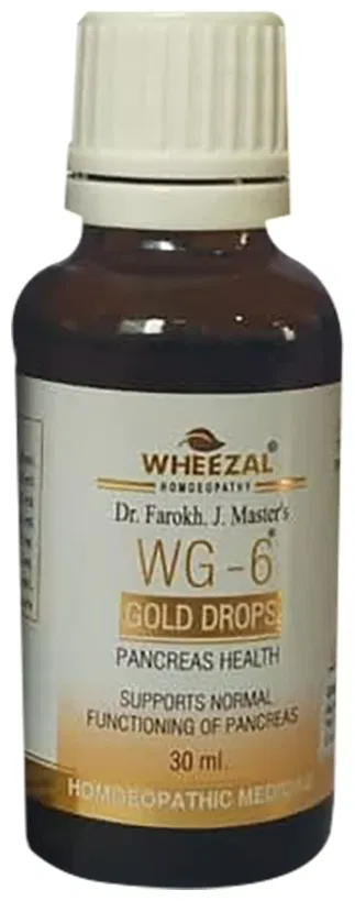 Wheezal Homeopathy WG-6 Gold Drops | Swadesiicart