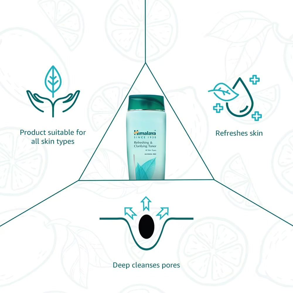 Himalaya Herbals Refreshing & Clarifying Toner - Swadesiicart