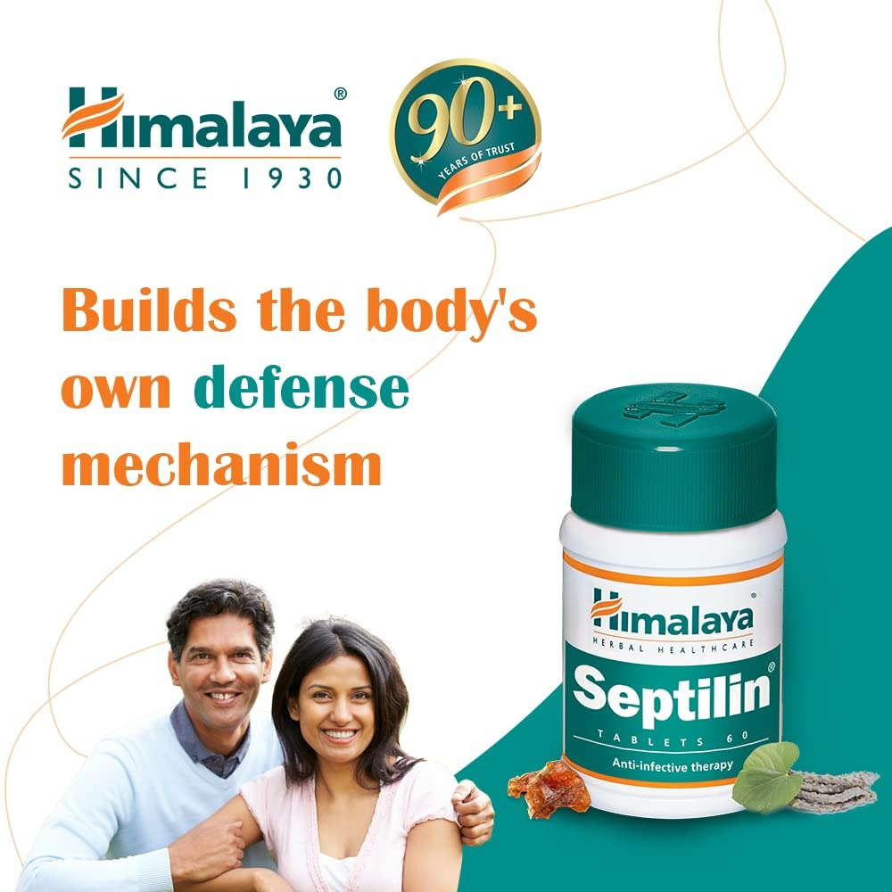 Himalaya Septilin Tablets (60 Tab) - Swadesiicart