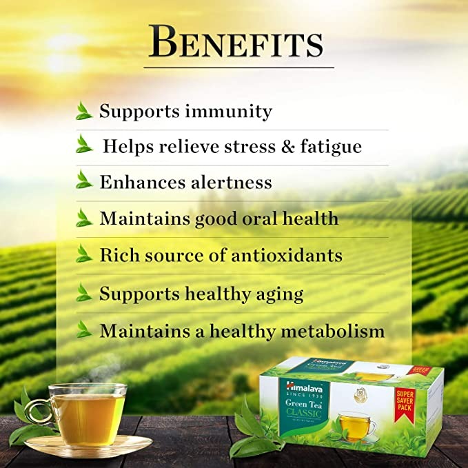 Himalaya Green Tea Classic - Swadesiicart