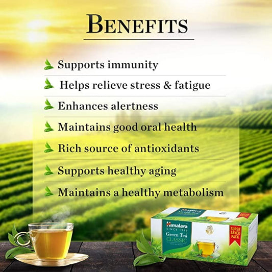 Himalaya Green Tea Classic - Swadesiicart
