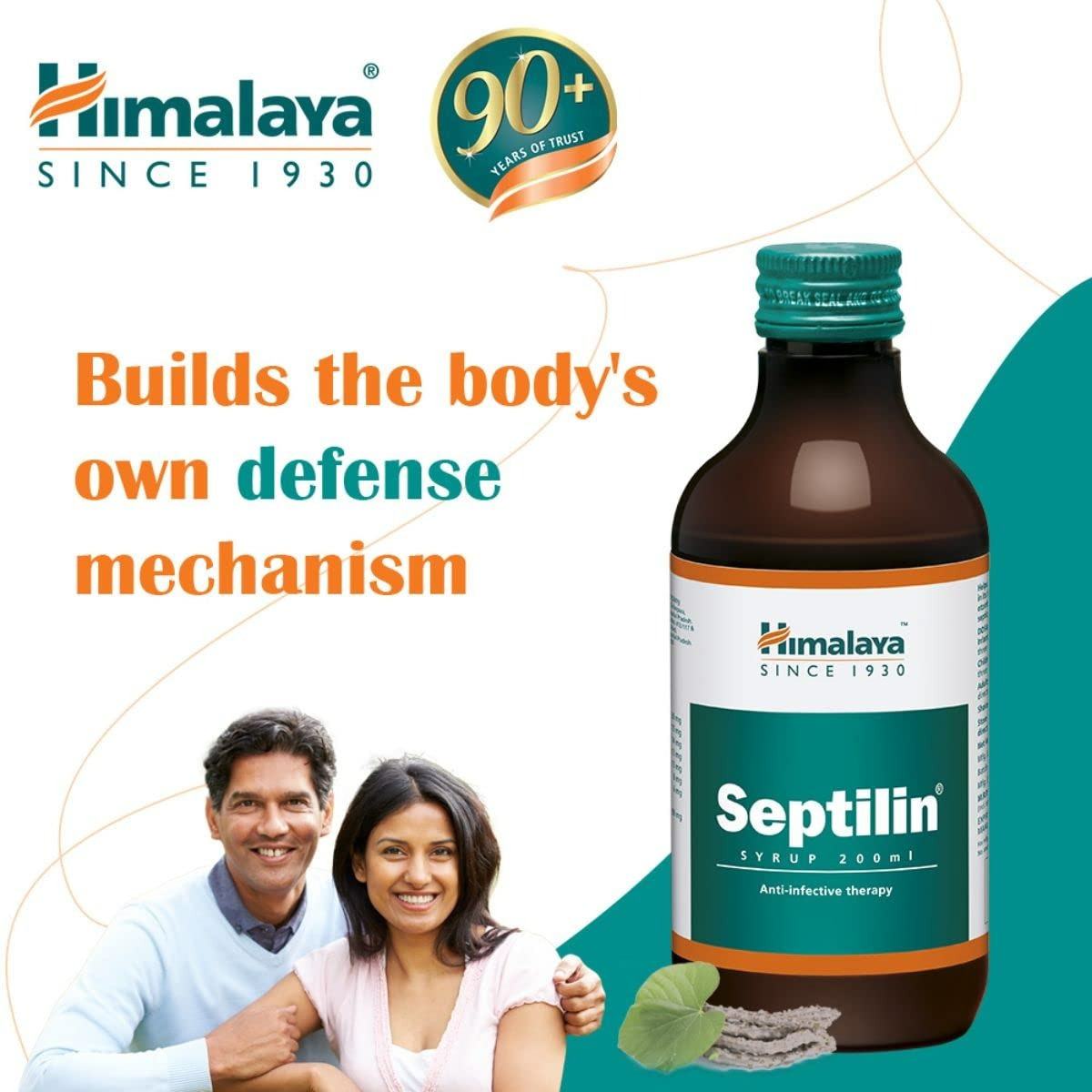 Himalaya Herbals - Septilin Syrup - Swadesiicart